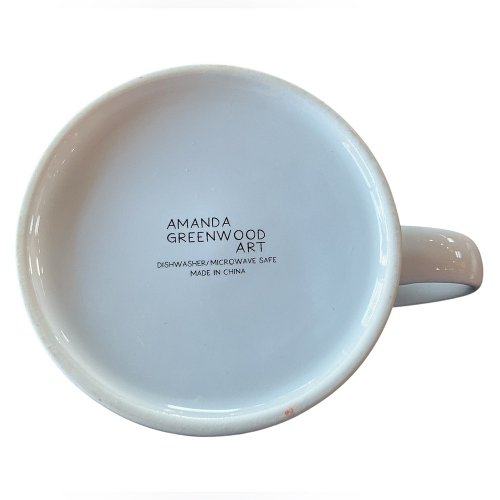 Chanel Art Mug By Amanda Greenwood Art Pink Interior - Picture 4 of 6